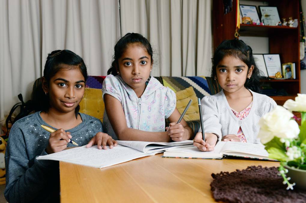 When their parents informed them of their difficulties in securing protection from the government, the girls penned letters to the prime minister. Photo: Kate Healy