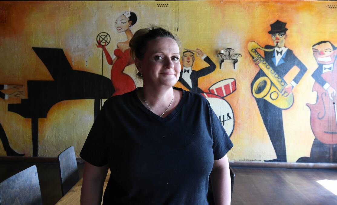 GOODBYE: The Old Hepburn Hotel's proprietor Amber Dooley inside the pub she has run for 16 years. Photo: Lachlan Bence
