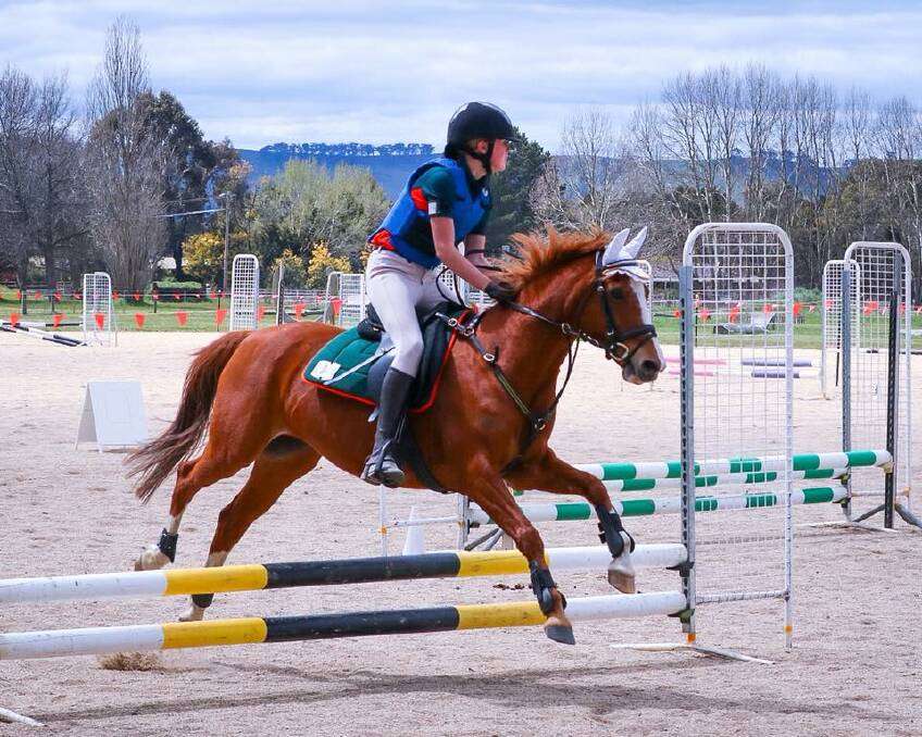 TEAM: Glenlyon and District Pony Club's dynamic due of Ashlee and Shea.