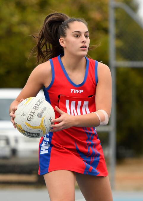 PASS: Kira Howard of the Burras in action. Photo: Adam Trafford