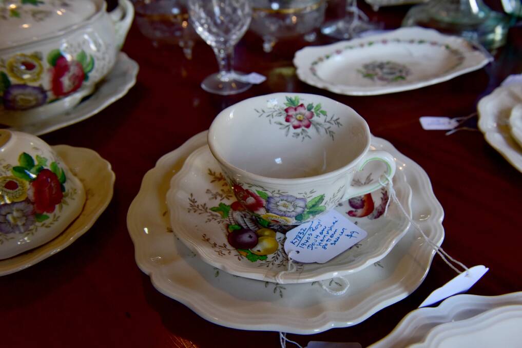 RARE FIND: China tea cups and saucers are becoming less popular as they have evolved to be objects of art, rather than objects of utility. Photo: Brendan McCarthy