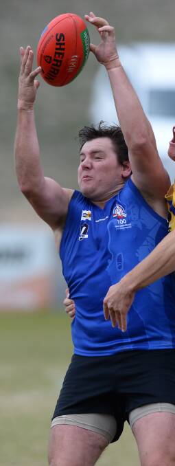 SWITCH: Caleb Hepworth, pictured, and his brother Simon from Creswick CHFL are among recruits for Lake Wendouree.