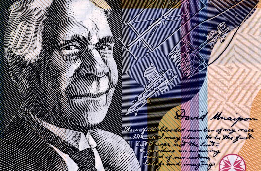 HEROIC: David Unaipon, who graces our $50 note, was a preacher, inventor and writer. Picture: Georgios Kollidas/Shutterstock