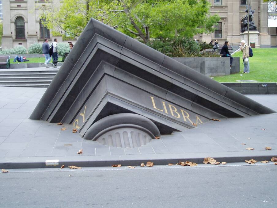 PROCESS: The island where Pythagoras was born played a part in the artistic process that led to Petrus Spronk's iconic public artwork in Swanston Street, Melbourne. 