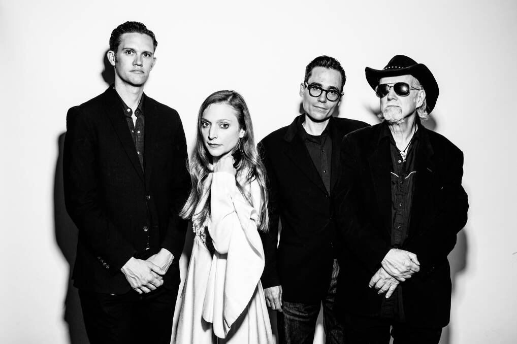 CONNOISSEUR: Eilen Jewell (pictured with band) says for her, music is almost like digging for buried treasure. "For me, that’s where music is at. I like all kinds of music as long as there’s the word early in front of it.”