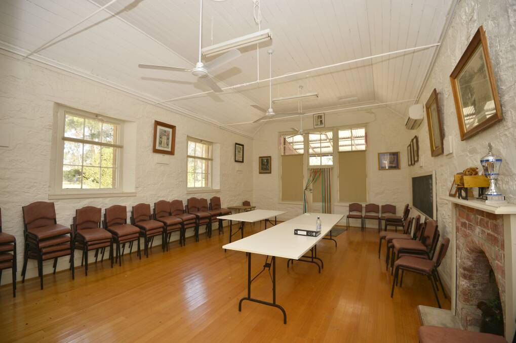 Renovated hall. Picture: Dylan Burns