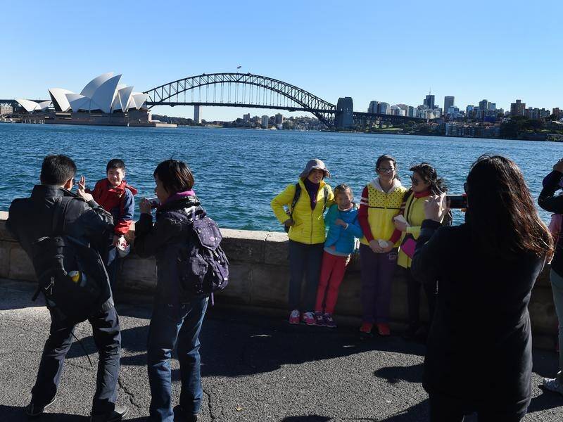China has become the number one source of visitors to Australia, overtaking those from New Zealand.