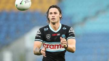 Nicho Hynes' versatility for the Sharks could earn him a Sate of Origin start.