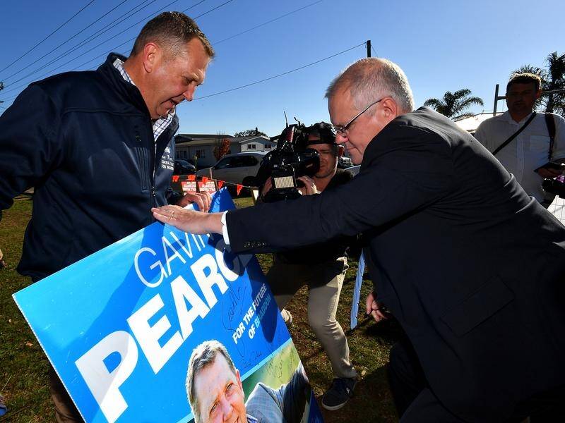 Scott Morrison's visits to marginal Tasmanian seats Braddon and Bass helped the Liberal hopefuls.