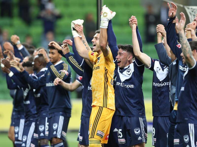 Melbourne Victory registered their first win of the season after a 2-1 victory over Perth Glory.
