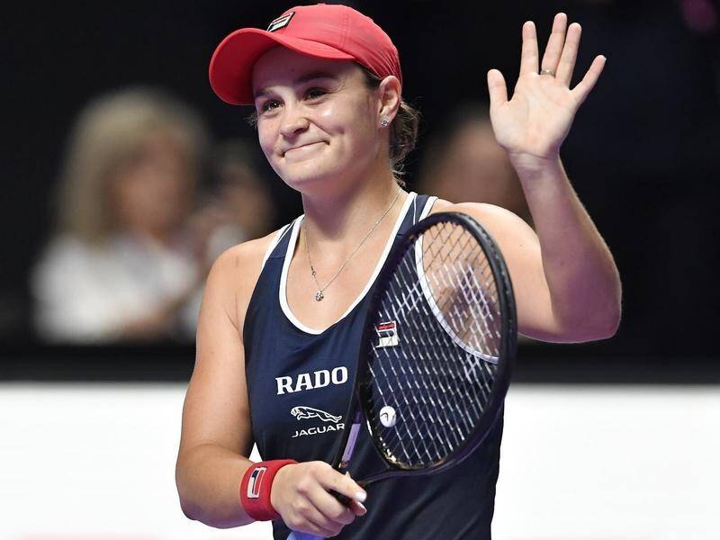 Ashleigh Barty has been voted WTA Player of the Year after her stellar season on the courts.