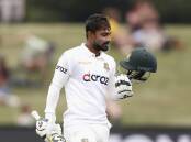 Liton Das made 53 in Bangladesh's first innings of the second Test against the Windies on St Lucia.