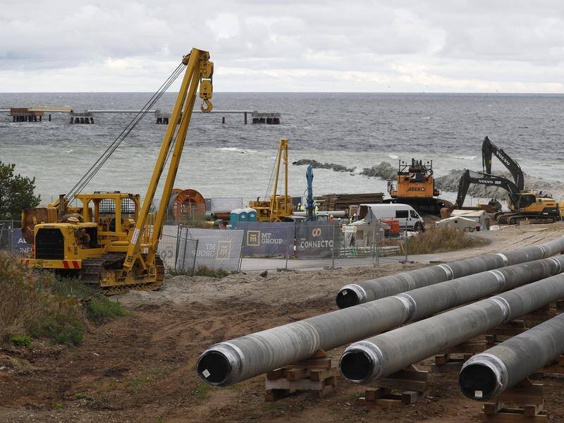 The Balticconnector pipeline has reportedly suffered a sharp drop in pressure. (EPA PHOTO)