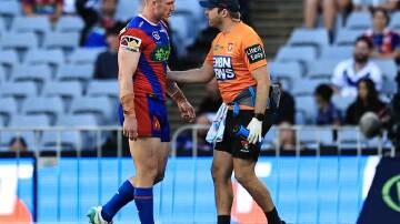 Jack Hetherington has been spoken to by the Newcastle Knights but has escaped club sanction. (Mark Evans/AAP PHOTOS)