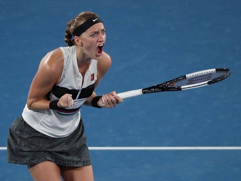 Petra Kvitova is delighted to be back in a grand slam final.