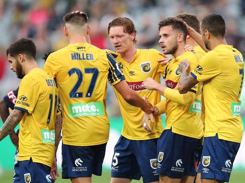 Central Coast Mariners players have been stood down as the A-League season suspension hits hard.