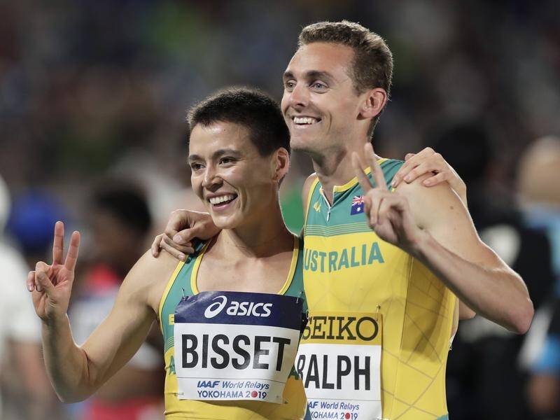Catriona Bisset and Joshua Ralph won the 800m titles at the Oceania championships in Townsville.