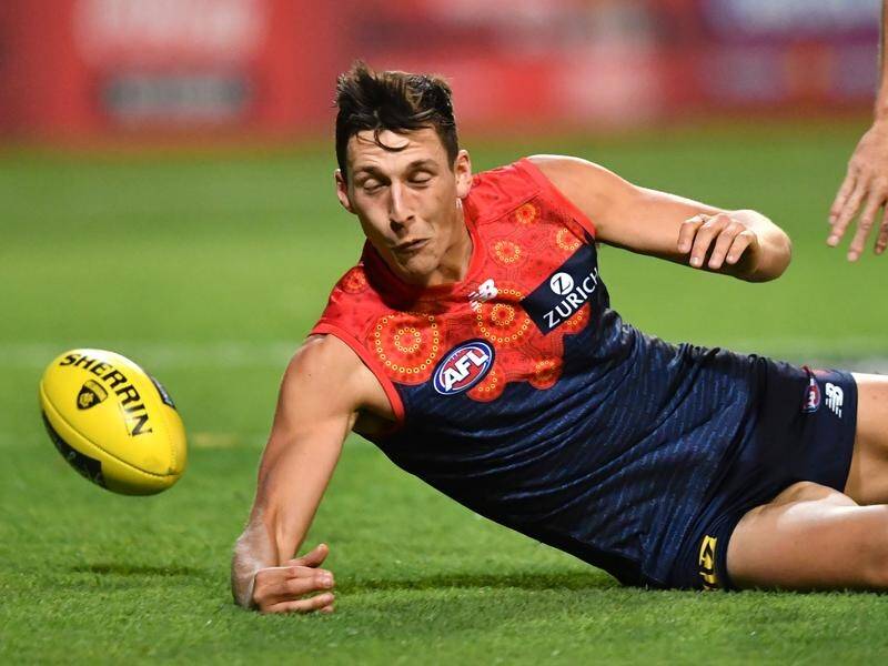 Sam Weideman will return to action with Melbourne in the VFL this weekend with Ben Brown.