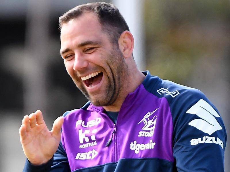 Melbourne captain Cameron Smith has scoffed at talk of switch from hooker to halfback.