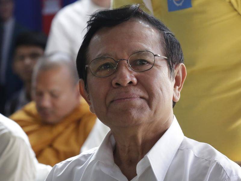 Kem Sokha, President of the opposition Cambodia National Rescue Party, is being tried for treason.