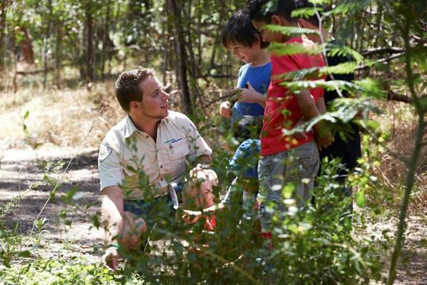 Free bush discovery holiday program keeping junior rangers active